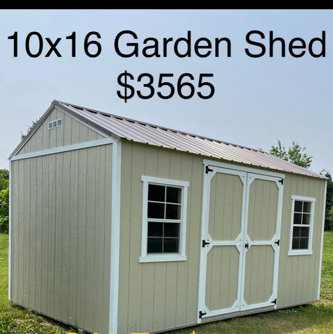 10x16 Garden Shed