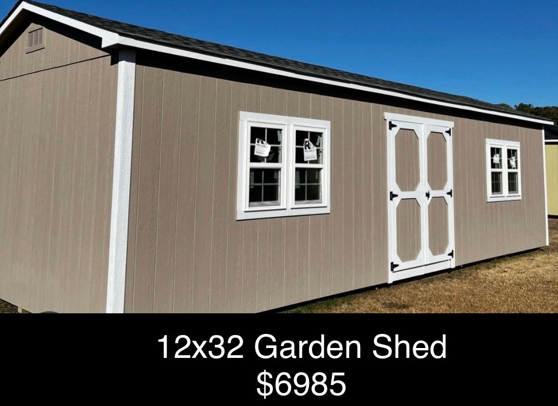 12x32 Garden Shed