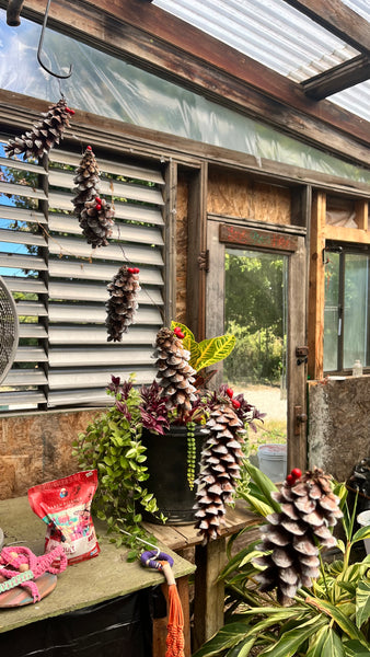 8’ Pine Cone Garland