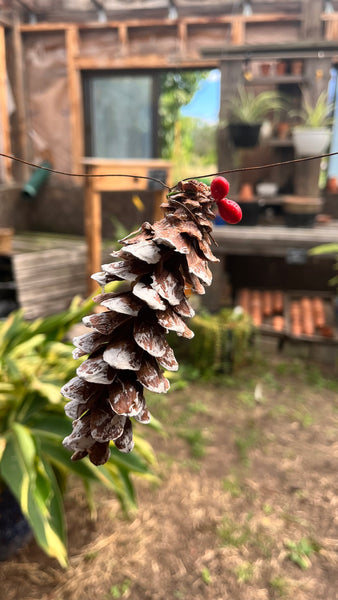 8’ Pine Cone Garland