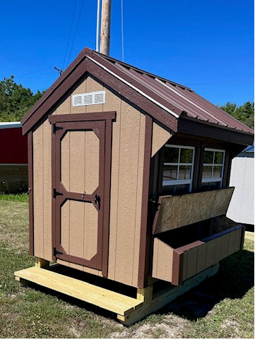 5x6 High Point Chicken Coop #1496