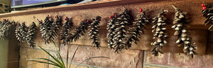 8’ Pine Cone Garland