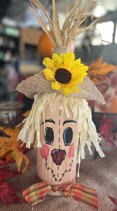 Scarecrow Wine Bottle
