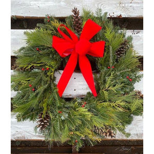 The Natural Christmas Wreath (2 sizes)